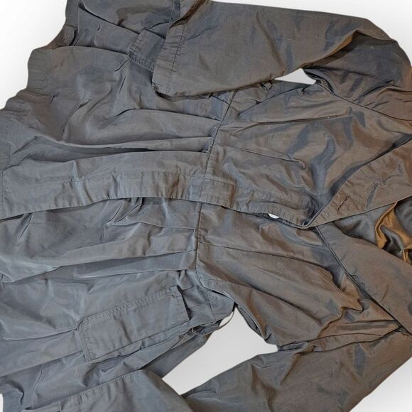 Silona BLACK Fit & Flare Water Repellent Jacket Medium - Picture 6 of 13